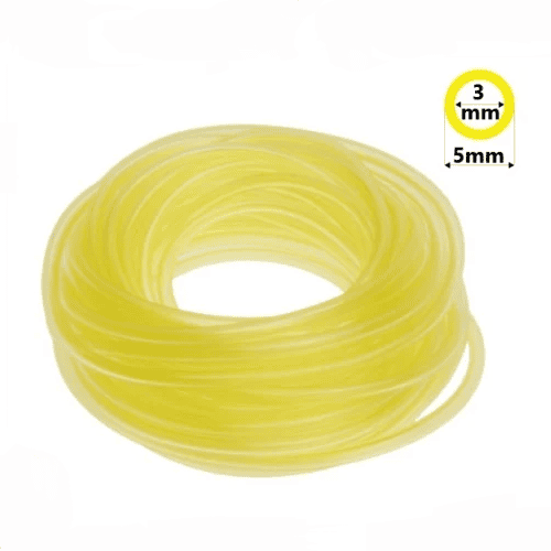 Furtun benzina siliconat drujba-coasa 5mm X 3mm (rola 5 METRI)
